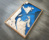 Nowy Brunszwik, Nowa Szkocja, Nowa Funlandia - mapa batymetryczna 3D